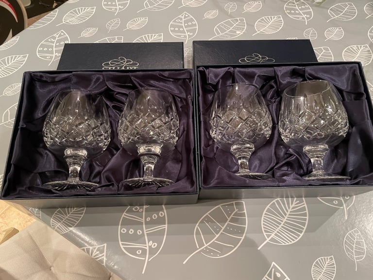 Stuart crystal glasses