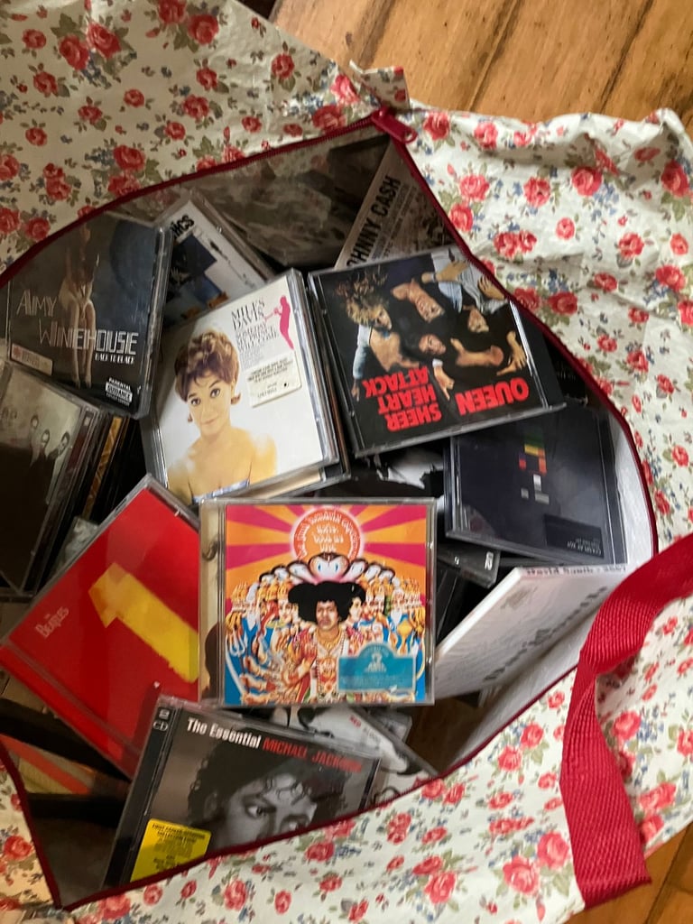 image for CD Collection (Over 100 CD's (Rock, Pop, Blues, Jazz)