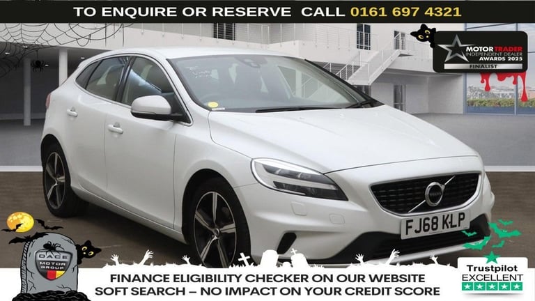 2018 Volvo V40 2.0 D2 R-Design Nav Plus Hatchback 5dr Diesel Manual Euro 6 (s/s) (120 ps) Hatchba...