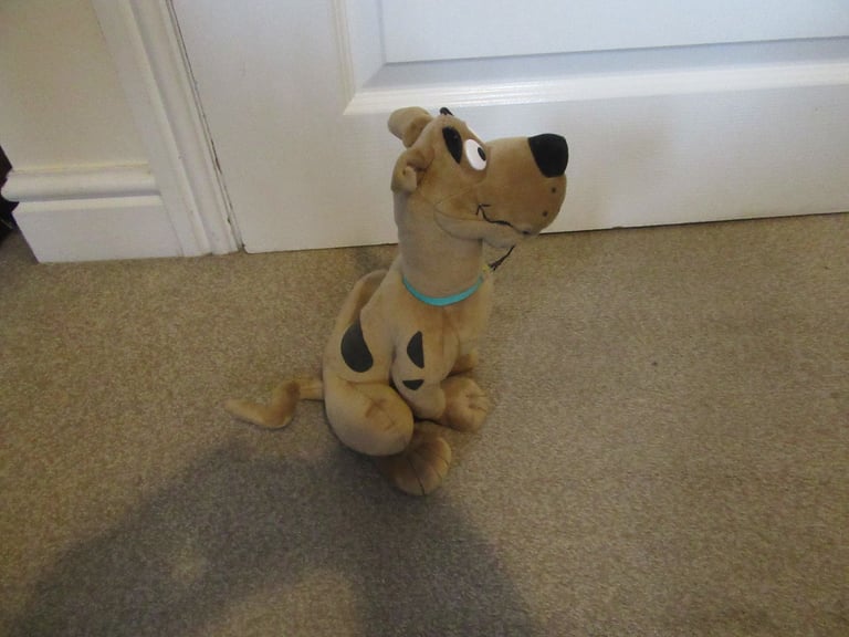 Scratch 'n' Sniff Scooby Doo Plush Soft Toy with Sound - Rare ...