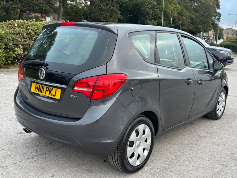 2011 Vauxhall Meriva 1.7 CDTi Exclusiv Euro 5 5dr MPV Diesel Manual