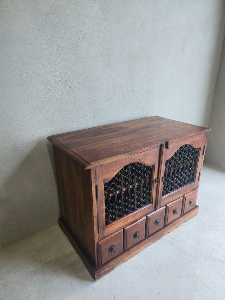 Solid Indian Wood Cabinet 