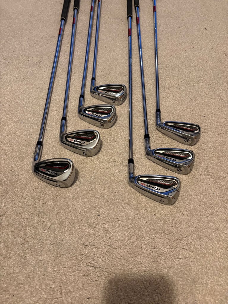 Cobra F9 Regular Shaft Irons 5-GW