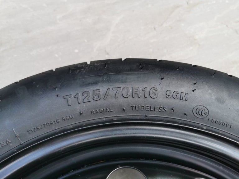 Audi  VW Spacesaver Wheel A3 Golf 16 Inch