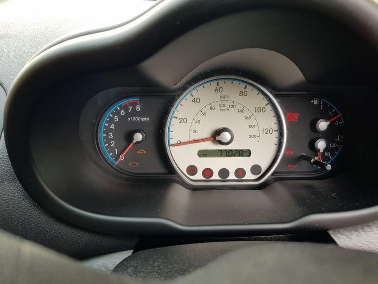 Hyundai, I10, COMFORT model 5dr Hatchback, 2010, Manual, 1248 (cc), 5 doors