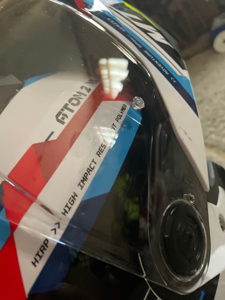 Brand-new motorbike helmet