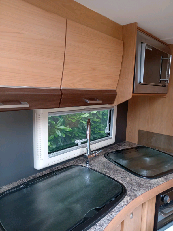 Buccaneer Caravel 2011 unused for 2 years) 4 berth fixed island bed caravan