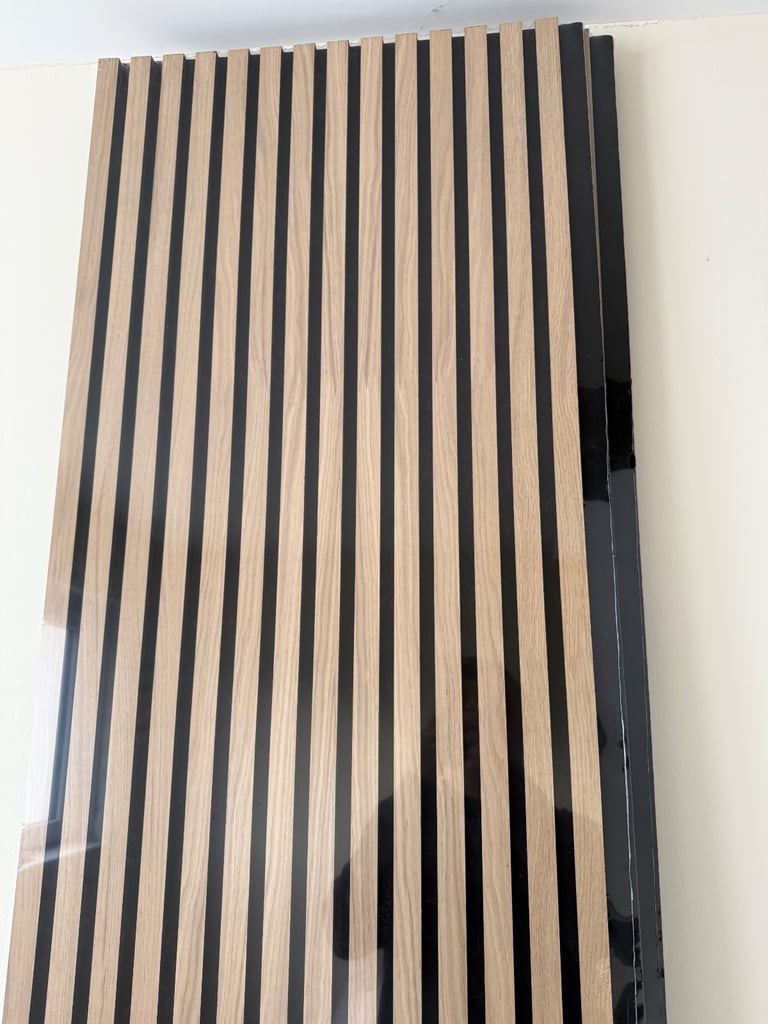 3 Oak Veneer Acoustic Panels