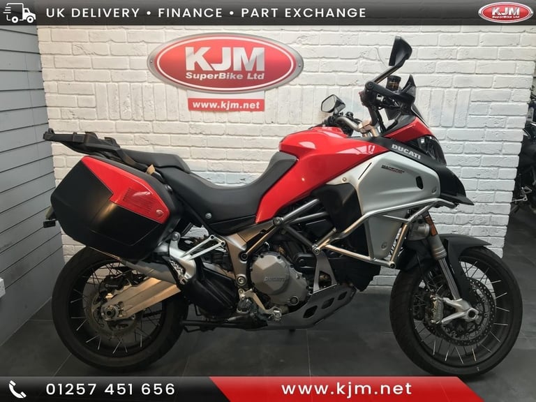 DUCATI MULTISTRADA 1200 ENDURO, 2018/68, JUST 6,702 MILES COVERED.
