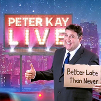 2 x Peter Kay Live - Best Seat Ticket Package - Manchester