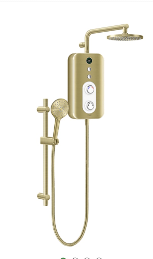 Brand New Electric Gold Shower
