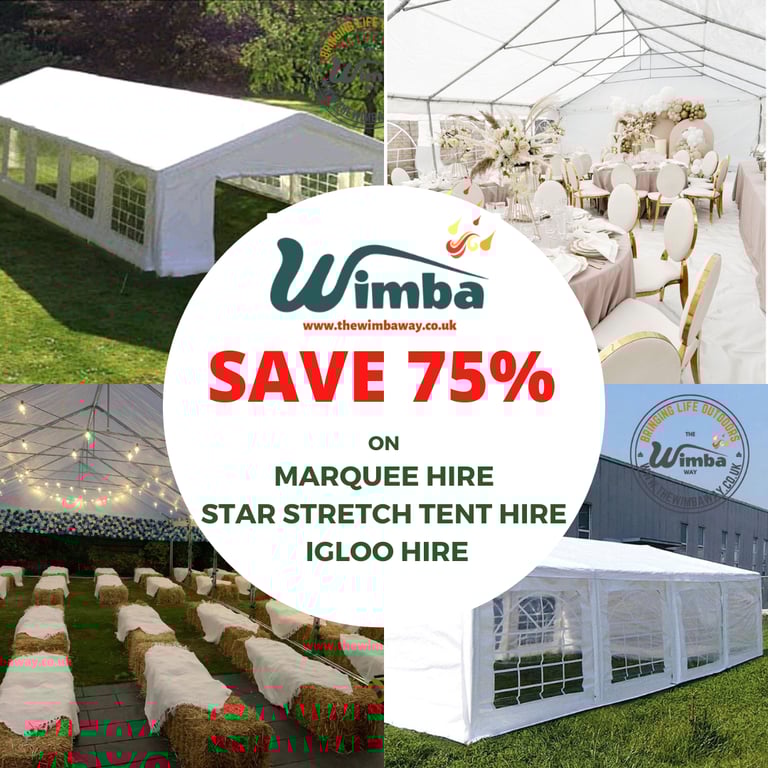 image for Affordable Marquee & Event Structure Hire - Save 75%! | Wimba DIY Rentals