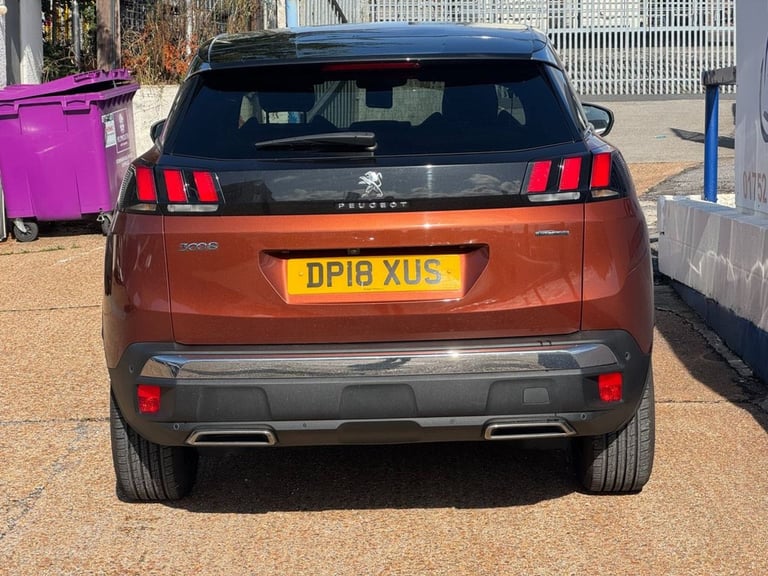 2018 Peugeot 3008 1.6 BlueHDi GT Line SUV 5dr Diesel Manual Euro 6 (s/s) (120 ps) HATCHBACK Diese...