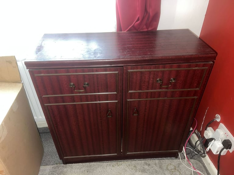 image for Hardwood Storage Cupboard