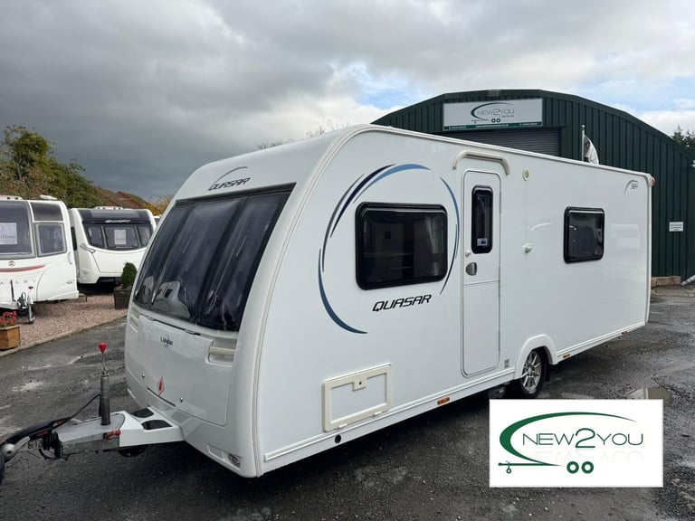 image for 2014 Lunar Quasar 564 4 Berth Caravan + Motor Mover - STOCK NO E229