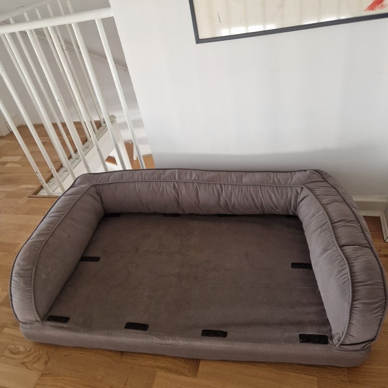 image for Dog bed - ortheropedic and grey