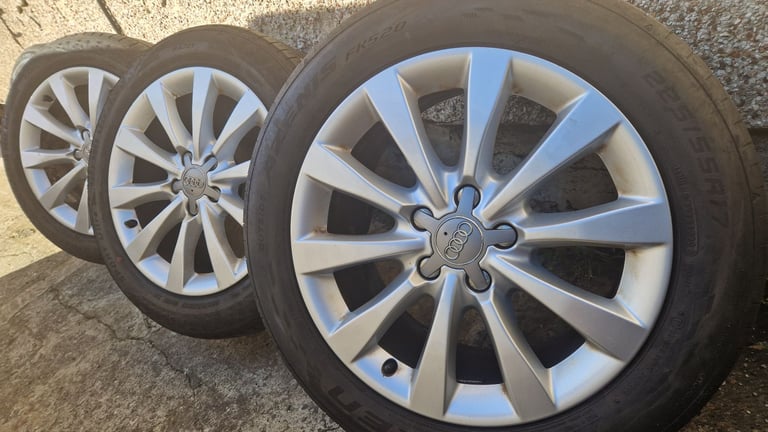 17 inch Audi alloy wheels Fit A4 A5 A6 caddy VitoT4 