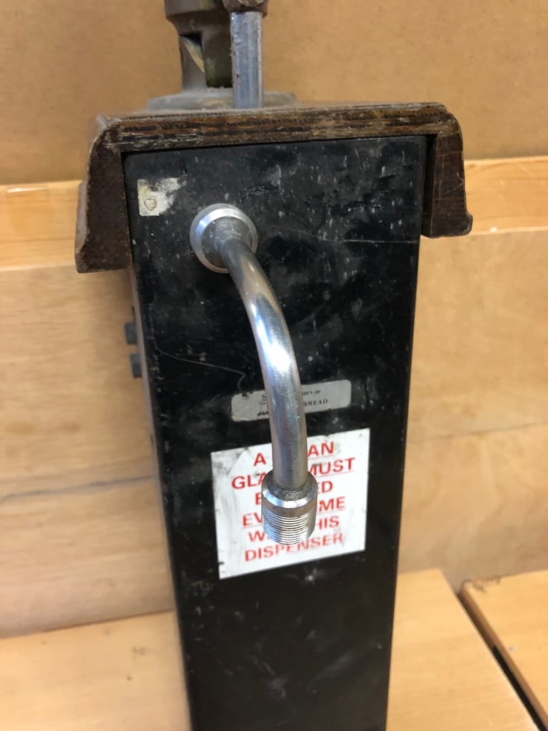 Vintage Tetley Beer pump