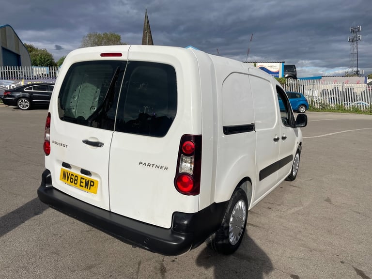 2019 Peugeot Partner 715 S 1.6 BlueHDi 100 Crew Van PANEL VAN Diesel Manual