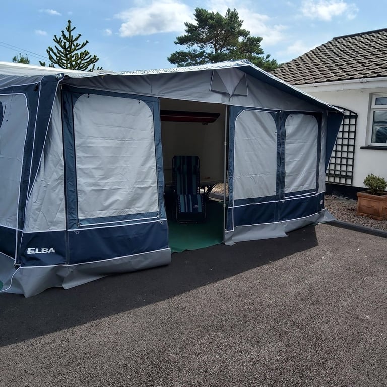 Sterling Elite Four Berth Caravan 2017  With Awning and Winter Cover . Ready to Go.