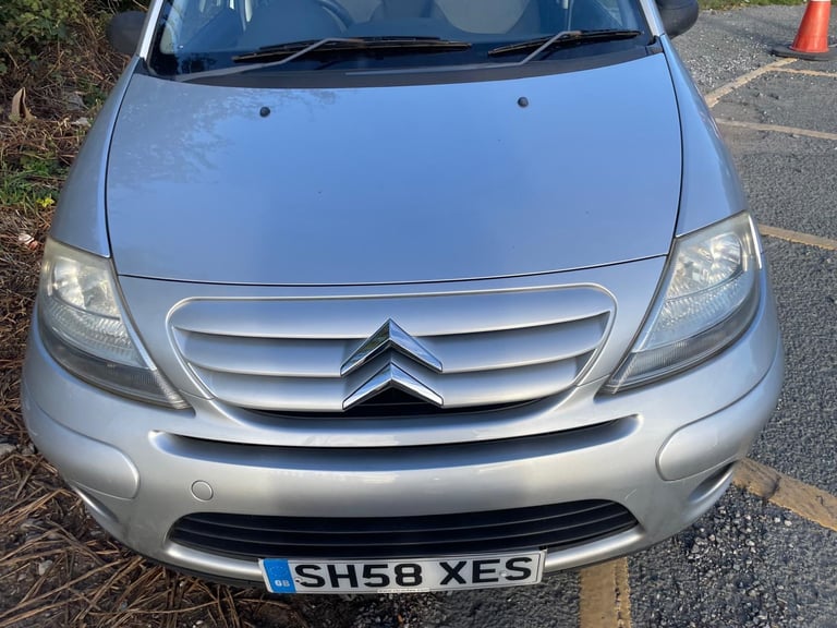 CITROEN C3 1.4 VTR 58 REG SILVER 5 DOOR MOT APRIL 17TH 2026 SPARES OR REPAIRS 45+MPG 