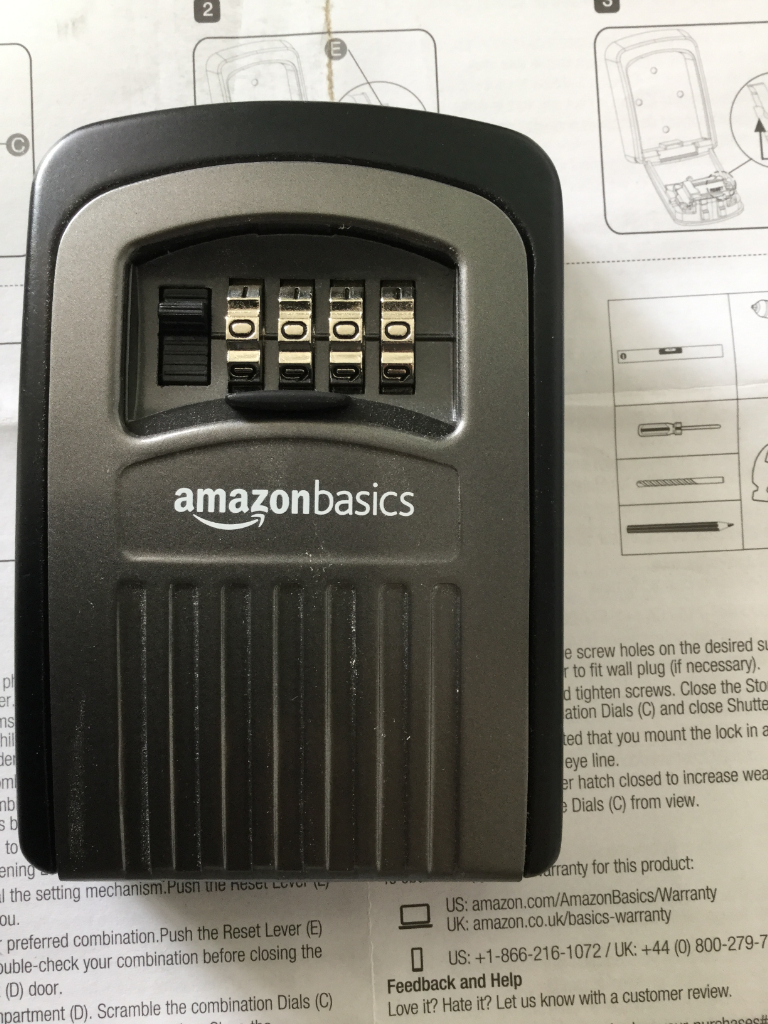 Key Safe - Brand New - Amazon Basics