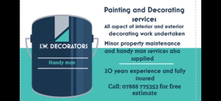 PAINTER DECORATOR SPRAYER HANDYMAN 