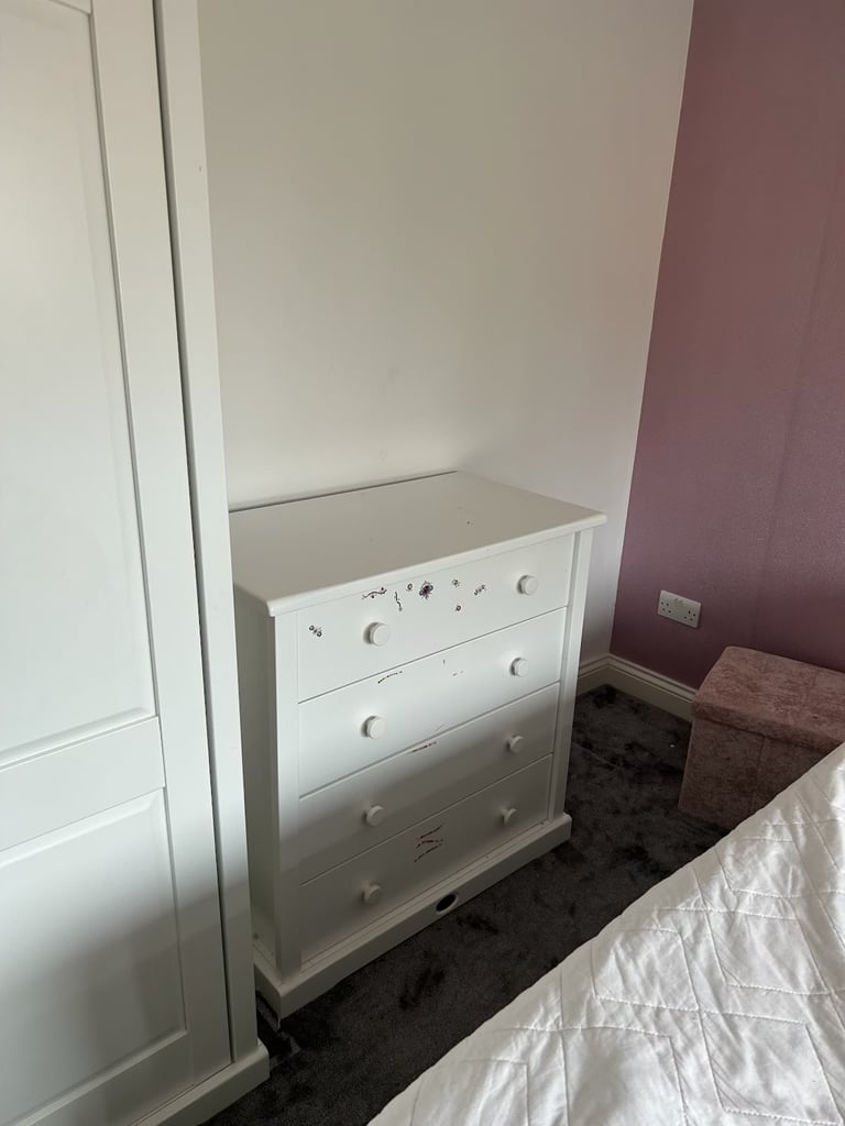 Boori wardrobe and changing drawers 