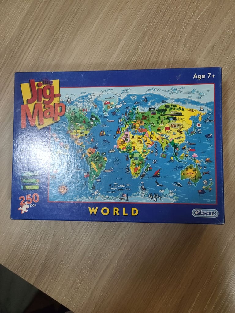 image for Children's world map puzzle 
