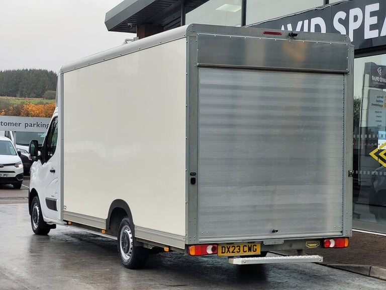2023 Renault Master 145ps ENERGY 35 Business Luton Low Loader LWB 4.85m with Roller Shutter Doo L...
