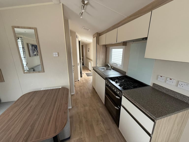 3 Bed 10ft Wide Static Caravan - DG, CH - Offsite Sale for Own Land, Self Build