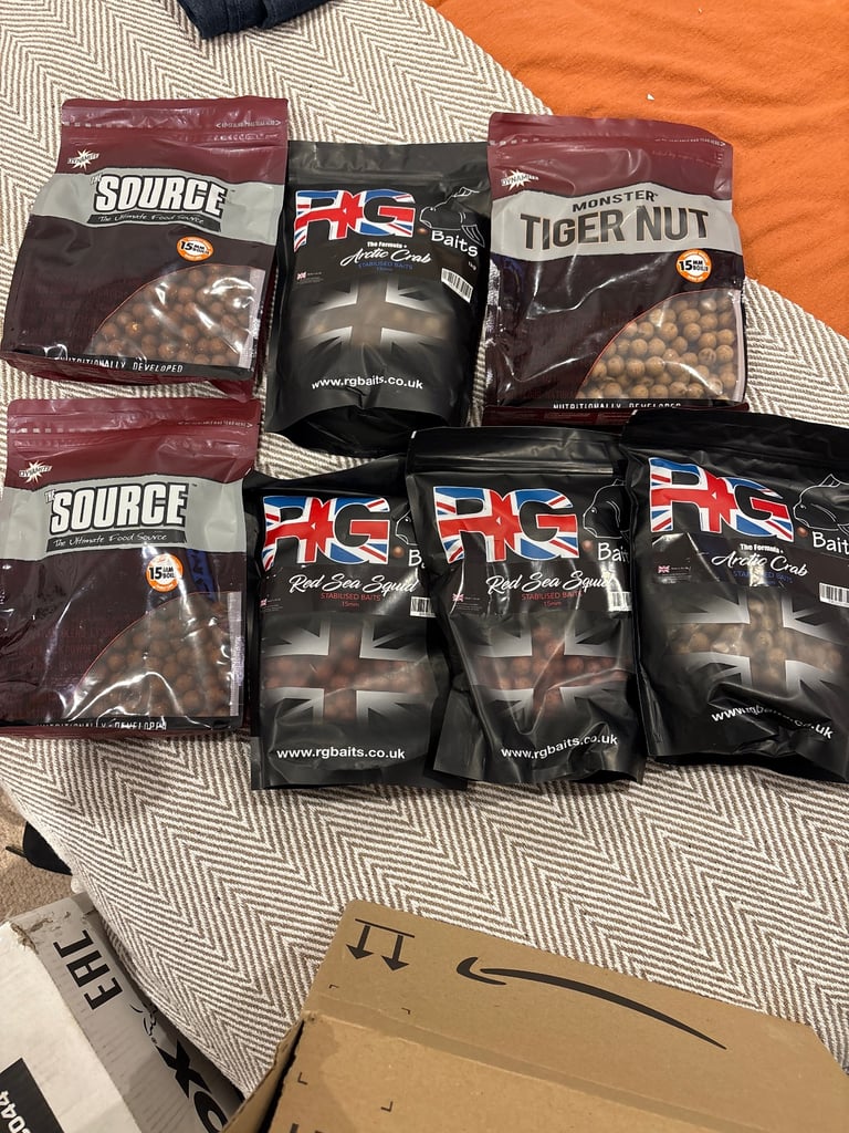 image for 7kg of mixed shelf life boilies. 