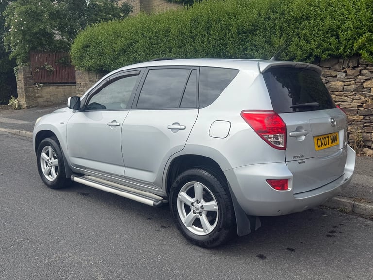 2007 TOYOTA RAV-4 2.0 XTR VVT-I PETROL MANUAL 5 DOORS SILVER