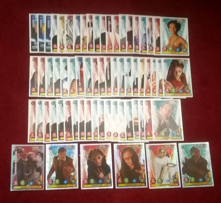 image for Doctor Who Alien Armies Trading Card Game 65 Cards from 2004 Panini