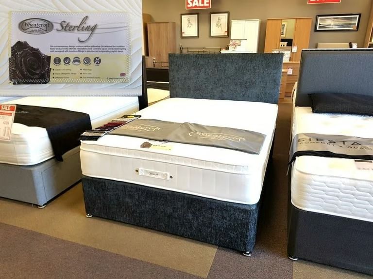 image for Divan Double Bed - Shocking Discount 25% Off - Same Day Delivery !! **