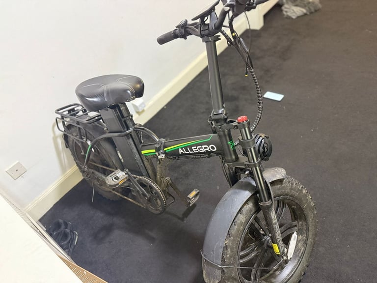 image for Allegro Fold Pro Fat Tyre E-Bike 2025 – 2× 35Ah Batteries + Charger – Like New – £900 / £800 Option