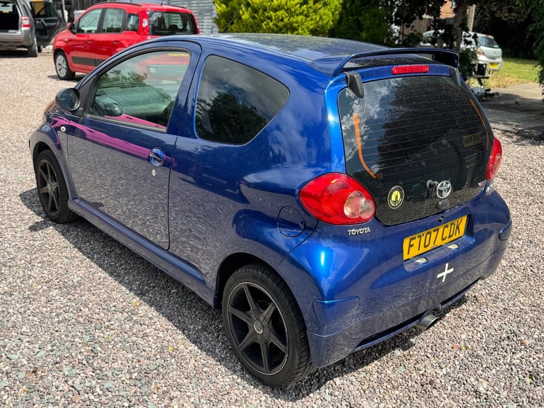 2007 Toyota AYGO 1.0 VVT-i Blue 3dr HATCHBACK Petrol Manual