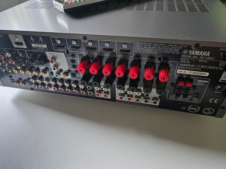 Yamaha receiver 630 watts 