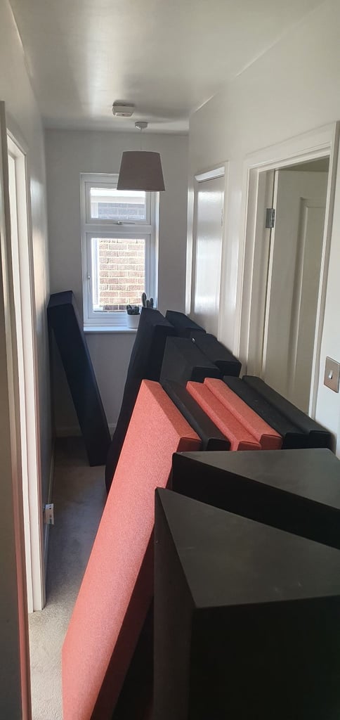 GIK Acoustics Acoustic Panels 242, 244 Bass Trap, Tri Trap and Monster Bass Trap