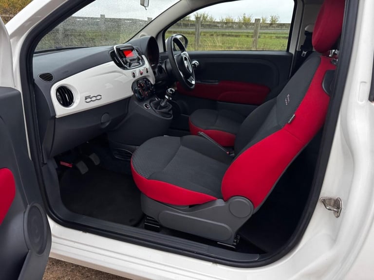 2016 Fiat 500 1.2 ECO Pop Star Euro 6 (s/s) 3dr Hatchback Petrol Manual