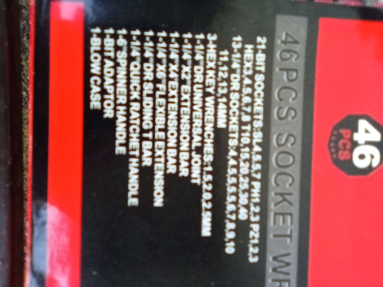 Socket,screwdrivers set