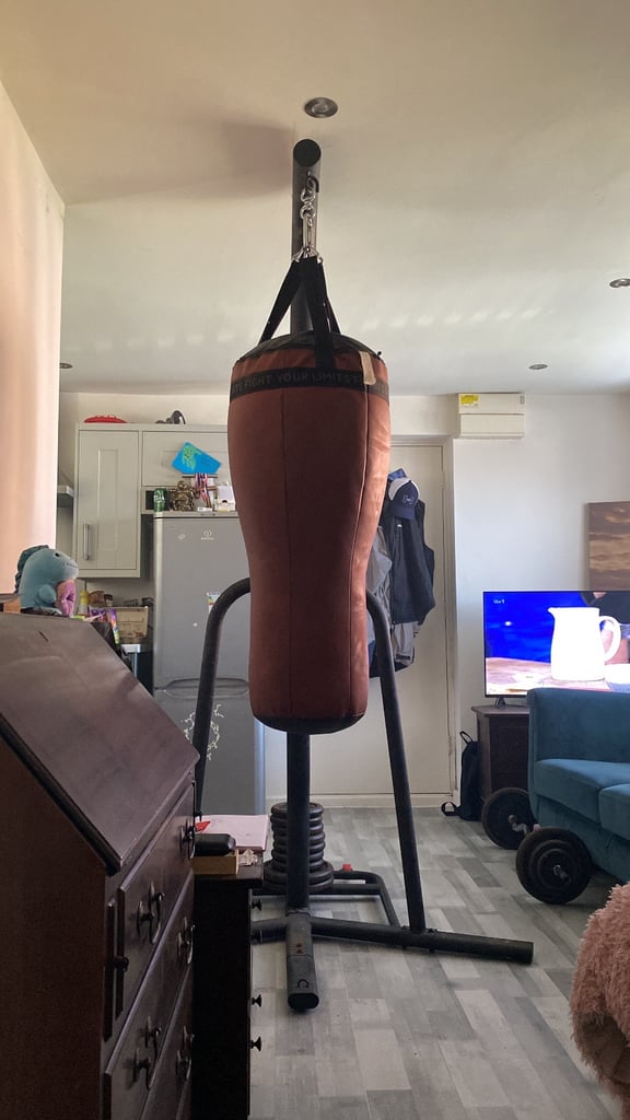 image for Boxing bag and stand
