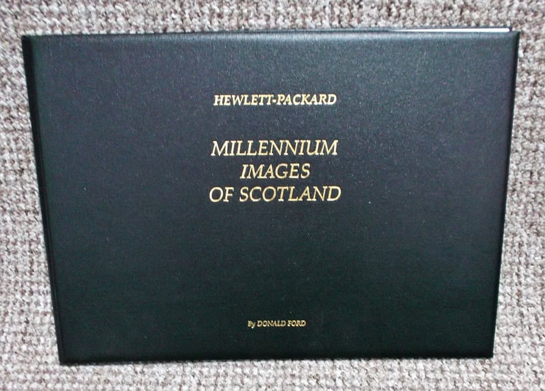 Signed limited edition of Millennium Images of Scotland No 98 of 4000, by Donald Ford.