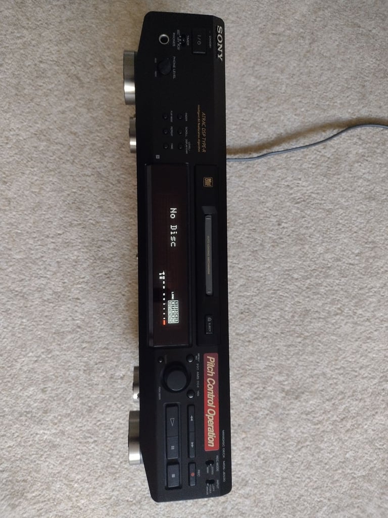 image for Sony MDS-JE530 Minidisc player/recorder