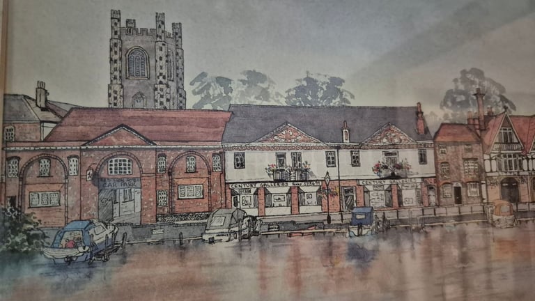 Henley on Thames original artwork