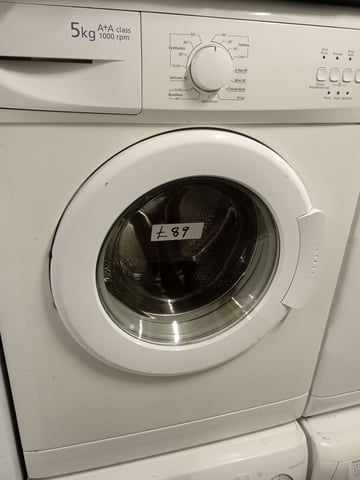 Beko slim line washing machine 5kg 1000 spin £89 in St Albans