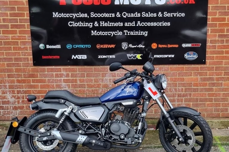 Keeway K-Light 125cc |Custom Cruiser| Retro Classic style motorcycle | For Sa...