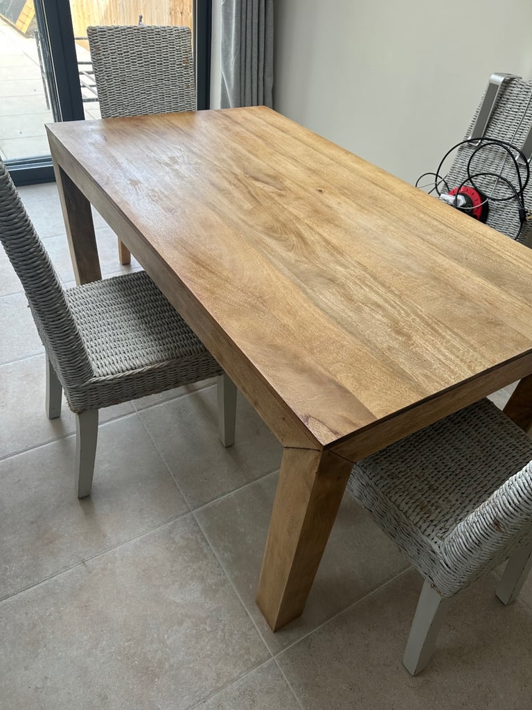 image for Wooden Kitchen table