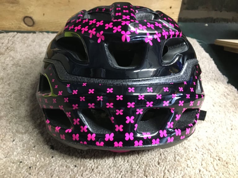 Ladies cycle helmet. Worn once , as new .