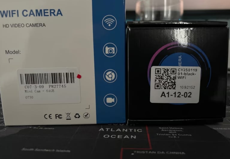 2x New WiFi Micro Cameras RRP £40+